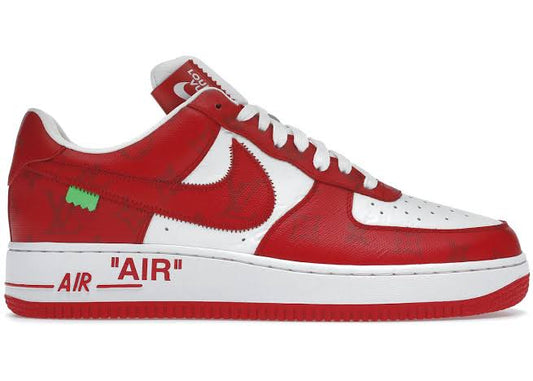 Air force 1 Low Louis Vuitton By Virgil Abloh White Red