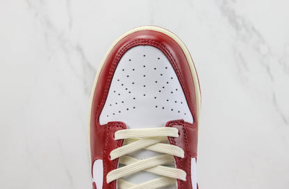 Nike Dunk Low PRM Vintage Team Red